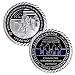 Thin Bule Line Lives Matter Police Officer Law Enforcement Challenge Coin