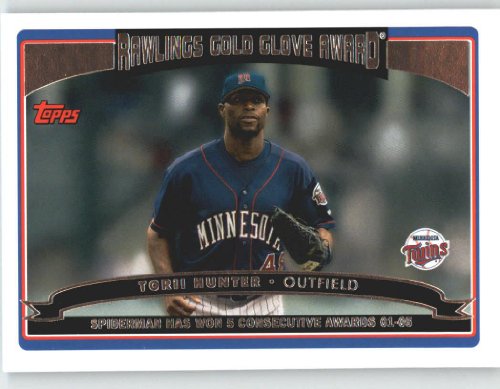 2006 Topps #248 Torii Hunter GG - Minnesota Twins (Gold Glove Award Winnner) (Baseball Cards)