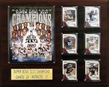 NFL New York Giants Super Bowl XLVI Champions Plaque