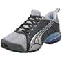 PUMA Women's Cell Volt Running Shoe,Silver/Blue,9 B