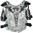 Fly Racing Convertible II Youth Roost Deflector Dirt Bike Motorcycle Body Armor - Junior - Clear/Silver