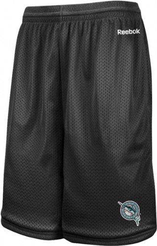 Florida Marlins Johnson Mesh Short by Reebok - Black XX Large