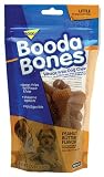 Booda Bones Little Bone 5 Pack (For Dogs Under 15 lbs) - Peanut Butter
