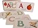 Cavallini Vintage Look English Alphabet Flash Cards in Tin