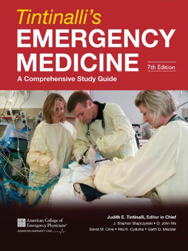 Tintinalli's Emergency Medicine: A Comprehensive 