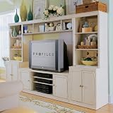 Camden White Entertainment Wall by American Drew Camden White Entertainment Wall by American Drew