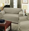 TWILL Loose Fit Chair Cover 35-43" arm to arm