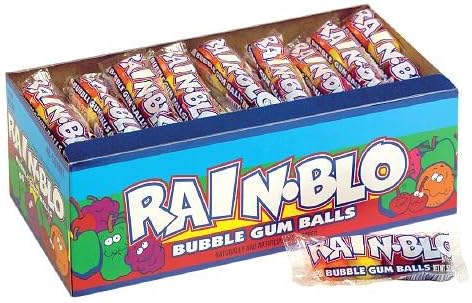 RainBlo Bubble Gum, Assorted 48 ea