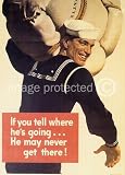 51SpXQdrelL. SL160  If You Tell Where Hes Going World War Ii USA WW2 Poster