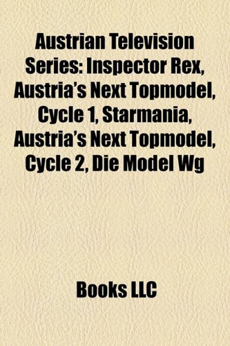 Produkt-Bild: Austrian Television Series: Inspector Rex, Austria's Next Topmodel, Cycle 1, Starmania, Austria's Next Topmodel, Cycle 2, Die Model Wg