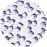 アクリルネイルストーン＜リボン＞LTアメジスト(約100粒)