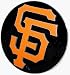 San Francisco Giants Circle Logo Trailer Hitch Cover