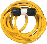 Woods 1493 Yellow Jacket 25-Foot 10/4 STW 30 Amp/250 Volt Rated Generator Cord