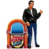 Westland Giftware Happy Days Magnetic Fonz and Jukebox Salt and Pepper Shaker Set, 4-1/2-Inch