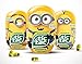 Tic Tac Despicible Me Minion Bundle, Kevin, Bob and Stuart, 3.4 oz each Plus A Free Gift Botan Rice Candy