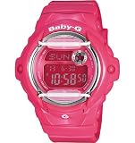Baby-G Watch, Women's Pink Resin Strap BG169R-4B