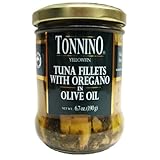 Tonnino Tuna Filets with Oregano in Olive Oil - 6.7 oz