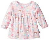 Zutano Baby-Girls Infant Wide Awake Peasant Top, Blush, 6 Months