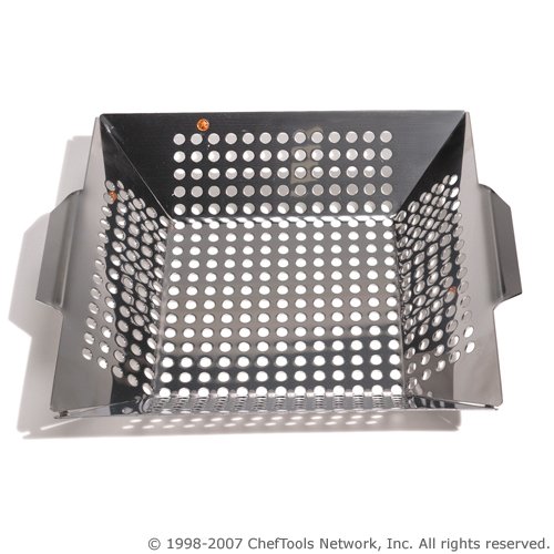 Stainless Steel Grill Wok by Outset