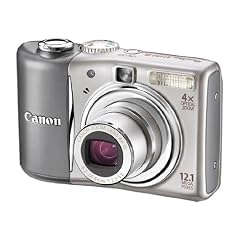 Canon PowerShot A1100 IS Digitalkamera (12 Megapixel, 4-fach opt. Zoom, 6,4 cm (2,5 Zoll) Display) Silver