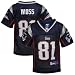 New England Patriots Jerseys : Reebok NFL Equipment New England Patriots #81 Randy Moss Preschool Navy Blue Replica Football Jersey