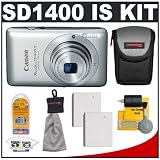 #>> Canon PowerShot SD1400 IS Digital ELPH Camera (Silver) + Batteries + Case + Accessory Kit Reviews 51Sq1a3eg4L. SL160 #>> Canon PowerShot SD1400 IS Digital ELPH Camera (Silver) + Batteries + Case + Accessory Kit Reviews