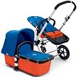 Bugaboo Cameleon Stroller - Orange Base - Dark Blue Canvas