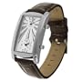 Geneva Platinum Dual Face Faux Leather Watch