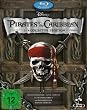 Pirates of the Caribbean -  Die Piraten-Quadrologie  [Blu-ray]