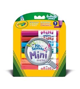 Crayola - 7 Mini Pennarelli Lavabili
