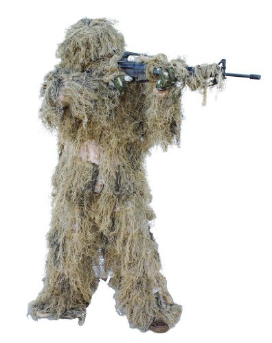Kids Army Desert Camo Ghillie Suit - XL Fits 12-15 Years-image