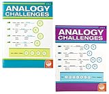 Maven Gifts: MindWare Analogy Challenges Bundle - Level A Workbook with Level B Workbook - Grades 3rd Through 8th