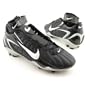 Nike Men's NIKE AIR ZOOM SUPER BAD FOOTBALL SHOES 15 (BLACK/WHITE)