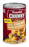 Campbell's Chunky Soup Spicy Chicken Quesadilla 18.8 Oz (Pack of 3)
