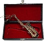 Touch of Class Brass Saxophone Musical Instrument Christmas Ornament