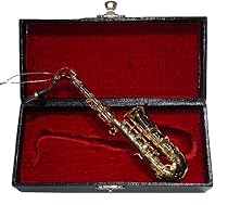 Touch of Class Brass Saxophone Musical Instrument Christmas Ornament