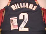 MO WILLIAMS SIGNED AUTOGRAPHED JERSEY CLEVELAND CAVALAIERS JSA