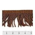 3'' Knitted Bullion Fringe Aub/Cam/Spice