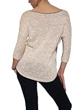 Women's Woodleigh 3/4 Knit Back Sweater in Heather