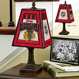 NHL 14" Art Glass Table Lamp Team: St. Louis Blues