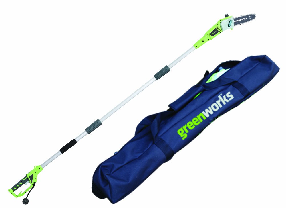 GreenWorks 20192 6.5 Amp 8Inch Corded Pole Saw w/Case eBay