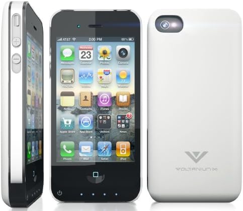 Apple MFI-Certified Battery Charger Case for Iphone 4 4s