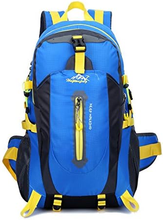 2015 new fashion for men and women outdoor mountaineering backpack hiking shoulders , blue