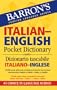 Barron's Italian-English Pocket Bilingual Dictionary