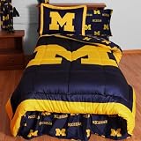 NCAA Michigan Wolverines Collegiate Bed ...