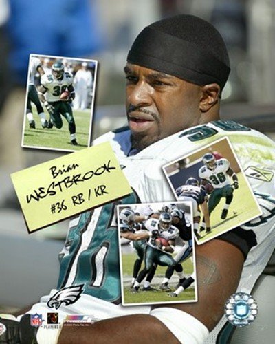Brian Westbrook - Scrapbook '04 Art Poster PRINT Unknown 8x10