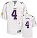 Reebok Minnesota Vikings Brett Favre Replica White Jersey, Medium