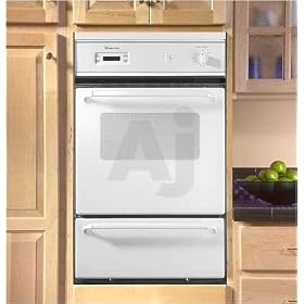 Magic Chef 9112VUV 24 Single Gas Wall Oven with Lower Broiler, 2 Anti-Tip Oven Racks,... by MAGICCHEF
