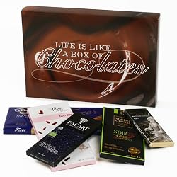 Chocolate Bars of the World Gift Box (1.5 pound) by igourmet.com