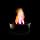Fortune Products FLM-200 Cauldron Flame Light, 9.75" Bowl Diameter x 4.5" Height
